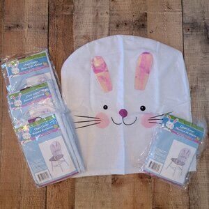 Easter Bunny Chair Cover Set of 4